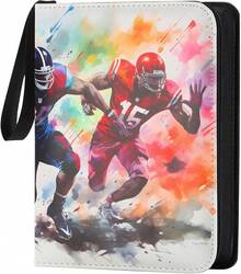 Football Card Binder 4 Pocket - Holds 400 Cards For Collecting - Football003 - View 1