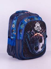 Children's School Backpack With 3D Print, Size G, REF 1701 - 足球 - 查看 2