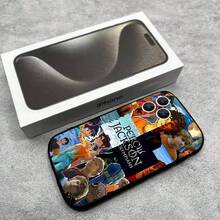 Funda de teléfono P-Percy J-Jackson  compatible con  17,16,15,14,13,12,Pro,Max,Plus,E,SE4,Air,Mini, caja suave negra, funda compatible con  17, funda  17 Pro, funda  17 Pro Max - z3 - Ver 9