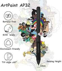 Tableta gráfica GAOMON de 10 pulgadas, tableta con bolígrafo Digital grande de diseño de dibujo M10K, actualizada a sistema operativo Android M10K Pro compatible - M10K - Ver 6