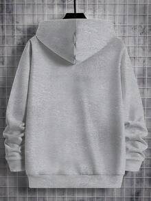 Sudadera con estampado gráfico de karate para hombre - Diseño minimalista de artes marciales japonesas, jersey casual de manga larga con estampado de cinturón de karate, ropa urbana lavable de otoño/invierno para adultos, ropa de invierno, moda urbana. - Negro - Ver 8