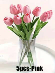 Bộ 18 bông hoa tulip nhân tạo mini, trang trí nhà cửa, bó hoa nhân tạo, cây nhân tạo với thân cây uốn cong như thật. Thích hợp trang trí nhà cửa, bày bàn tiệc, trang trí trung tâm tiệc cưới, trang trí tiệc tùng và trang trí sự kiện ngày lễ. Phù hợp cho mọi mùa. - Nhiều màu - Xem 13