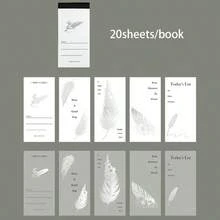 20张/本创意笔记本，星月主题系列，双材质金银烫印工艺，剪贴簿用品，记事本配件，装饰相框，电脑/手机壳，水杯，废旧杂志，铅笔盒，桌面便签，返校季装饰纸，学习用品 - 彩色 - 查看 12