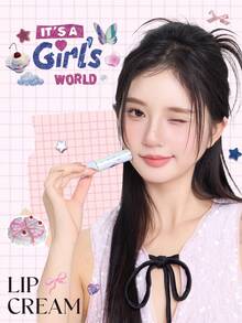 Flortte Girl's World Lip Cream, Natural Color With Long-Lasting Wear - 03# Daily Power Saving - View 4