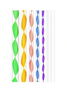 4/8/13pcs Mandala Dotting Tools Set, Includes Stainless Steel Ball Stylus, Paint Palette And Mandala Stencils, Suitable For Rock Painting, Drawing And Sketching - Multicolor - View 9