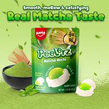 AMOS Peelerz Matcha Mochi Gummy Candy, Peelable Rice Mochi Flavored 1.41oz Packs-Real Matcha Taste Snack Gummy Candy, Smooth, Mellow&Satisfying, Peelable Design, Novelty Candy, Glutenfree Snack - 1 Pack - View 7