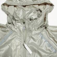 Adidas Women's Windproof Training Sports Casual Hooded Jacket With Pockets, Spring/Autumn FK9687 - Detective Chrome - View 3