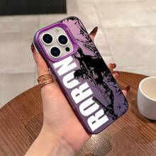 Funda de teléfono que representa al espadachín de anime Zoro, adecuada para iPhone 16, 15, 14, 13, 12, 11 Pro Max, X, XR, XS Max, 8 y 7 Plus - Cubierta trasera mate con diseño anti-caída. - Mezcla de colores - Ver 3