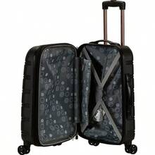 Rockland Melbourne Hardside Expandable Spinner Wheel Luggage Two Tone White Carry-On 20-Inch 2TONEWHITE Carry-On 20" Melbourne Hardside Expandable Spinner Wheel Luggage - 2TONEWHITE - View 2