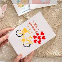 [Reusable DIY] 9pcs Reusable DIY Stencils, Various Gnome, Sunflower, Strawberry Patterns, 5.9x5.9 Inch, Suitable For Ceramic, Fabric, Stone, Wood Spray Painting - White Plastic Craft Patterns - Sets - View 6