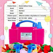 TYUI Electric Balloon Pump Portable 2 Modes Balloon Blower Machine With 14 Balloon Arch Kits Air Pump For Balloon Balloon Inflator For Party Decoration - RoseRed - 查看 5