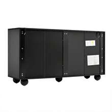 Storage Cabinets - White+Black - View 6