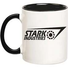 Fonhark -  Mug, Stark Industries Logo Mug, Tony Stark Coffee Mug, 11 Oz Novelty Coffee Mug/Cup - Màu sắc hình ảnh - Xem 2