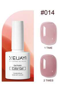 XEIJAYI 24色7.3ml红色凝胶指甲油半永久UV凝胶指甲油,适用于美甲,可卸UV/LED指甲油,DIY美甲,家用美甲沙龙礼物,女士适用 - 彩色 - 查看 13