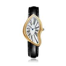 The 2025 New Irregular-Shaped Quartz Watch Blends The Retro Millennium With The Distortion Of The Millennium, Featuring Niche Art And A High-End Feel, Making It A Perfect Gift For Fashionable Men's Wristwatches - PT3287L - 查看 13