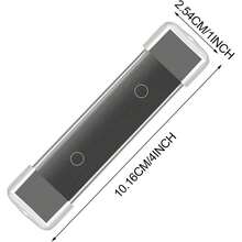 Limpiador magnético de inodoro negro, limpiador magnético de tanque de larga duración para suministros de limpieza del hogar y baño, contra manchas sin químicos - Negro - Ver 4