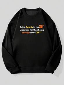 Sudadera Retro de los 70 para Hombres - "Ser Veinte en los Años 70" Vintage 1970s Casual, Azul Marino Talla Grande Cuello Redondo Suéter Nostalgia del Ano de Nacimiento y Personas Mayores de 70 ¡Ahorra!, Chaqueta con capucha, Sudadera para Hombre, Sudaderas con capucha, Suéteres para Hombre, Sudaderas con Capucha para Hombre, Suéter para Hombre, Ropa para Hombres, Suéter para Hombre, Jersey para Hombre, Sudaderas con Capucha para Hombre, Suéteres para Hombres, Camisas de - Blanco - Ver 5