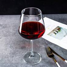Set Of 6 Large 20 Oz Red Wine Glasses With Long Stems For Wine Tasting Ideal For Dinner Parties Weddings Birthdays Elegant Design For Fine Dining And Special Occasions - Clear - View 5