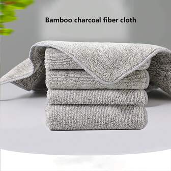 1/5/10/20/30/50 bitar grå mikrofiberrengöringsduk - Superabsorberande, fäller inte fibrer och bleknar inte, hållbar och återanvändbar specialrengöringsduk för bilar, hem, restauranger och hotell - Kommersiella och hushållsrengöringsprodukter, stor förpackning, mjuk textur