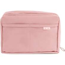 Cute Aesthetic Pencil Case Large Capacity Canvas Pen Pouch Bag Pink One Size - como en la foto - Ver 1