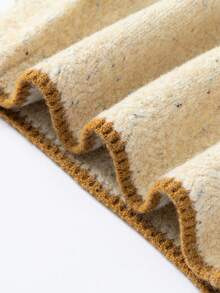 mini bala Kids Animal Knit Sweater Boys Girls Soft Jacquard Warm Pullover - Brown Tone - View 8