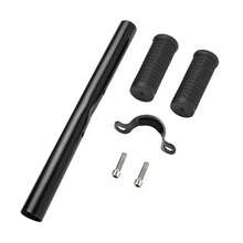 LYXM194, para manillar infantil M365 / M365 Pro / M365 Pro2 - guante de goma y plástico para el manillar - hebilla simple con doble tornillo - negro - Negro - Ver 8