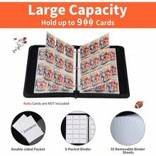 Football Card Binder 4 Pocket - Holds 400 Cards For Collecting - Football001 - View 2