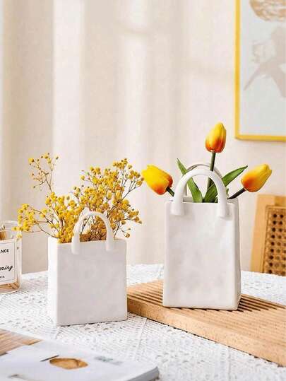 Crinkle Paper Vase Decor, Modern Minimalist Luxury Floral Arrangement Home Decor, Outdoor Garden Planter Decor, Party Gifts, Birthday Gifts, Housewarming Gifts, Elegant Choice