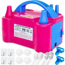 TYUI Electric Balloon Pump Portable 2 Modes Balloon Blower Machine With 14 Balloon Arch Kits Air Pump For Balloon Balloon Inflator For Party Decoration - RoseRed - 查看 1