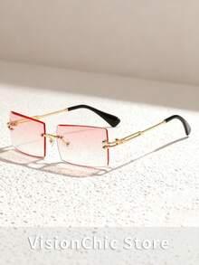 1 Pair/2 Pairs/4 Pairs/5 Pairs/6 Pairs/7 Pairs/8 Pairs Ultra-Light Rectangular Frame Decorative Glasses, Versatile Personalized Street Style Fashion Glasses For Men, Big Frame Slimming, Suitable For Daily Life And Outdoor Travel Accessories, Essential For Going Out - Multicolor - View 19
