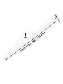 1pc Expandable Multifunctional Shower Curtain Rod With Built-In Spring, 2 Bathroom Track Hooks, Adjustable Sliding Hooks, Multipurpose Cabinet Door Storage Rack, Wall-Mounted Towel Bar, For Decorative Curtain, Shower Curtain, Bathroom Accessories Home Bathroom Decor Fall Decor Back To School - White - View 15