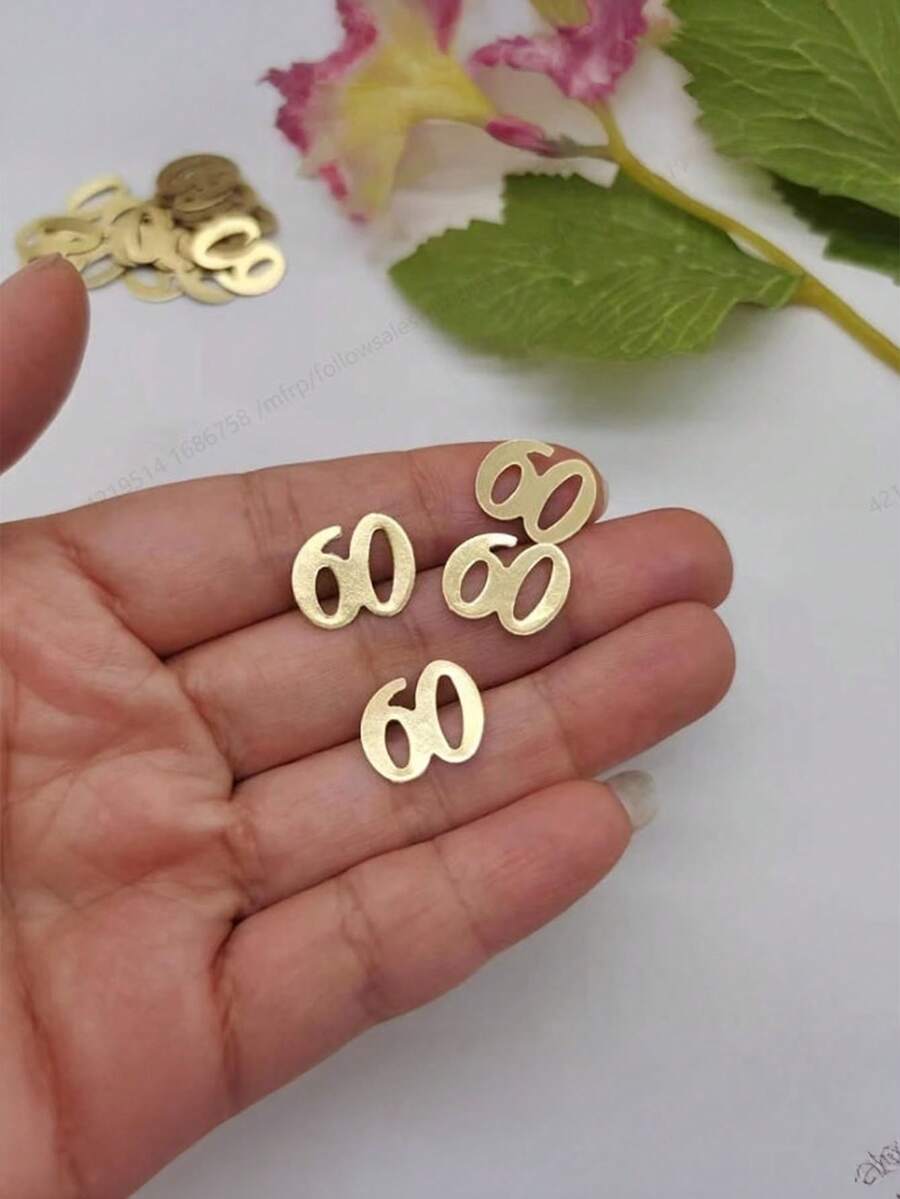 Mua sản phẩm số 60 Trang trí tiệc - Trang trí nhà hoàn hảo, Ngày lễ tình nhân, Đám cưới và Kỷ niệm 60 năm [Kiểu dáng được giao ngẫu nhiên; Màu sắc và bao bì có thể thay đổi.] - Nhiều màu - Xem 1