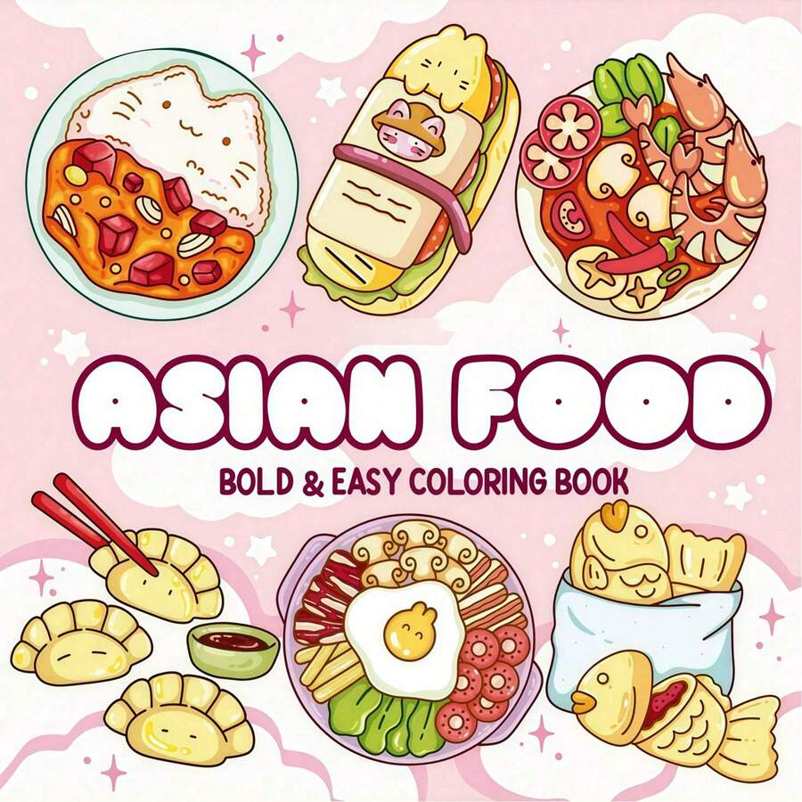 1 Piece Asian Cuisine Cocoa Coloring Book, Suitable For Adults And Teenagers, Super Cute Coloring Book Design, Depicting Cozy Hygge Spaces, Helps Relax Body And Mind (Comfort Space Coloring). Coloring Books Can Release Emotions And Relieve Anxiety | Ideal Gift For Holidays And Special Occasions, Suitable As Toys For Boys, Girls, Teenagers, Children, Coloring Book From Wyoming