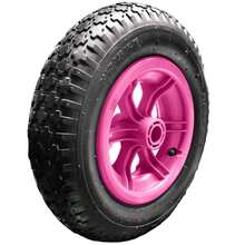 Replement Pink Wheelbarrow Body And Spoked Wheel 110L Barrow Tray - Multicolor - View 3