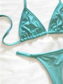 Women's Athens Suplex Curtain Bikini With Regulator - 淺綠色 - 查看 2