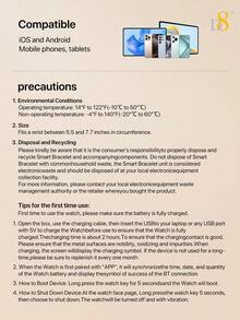 D8 女款智慧手錶 Elegant Moment Light Bloom，1.27 吋 360*360 HD 全觸控螢幕，可接聽/撥打電話，超清晰螢幕健身追蹤器，心率/睡眠/血氧監測，相容 iPhone/Android，110+ 種運動模式 - 彩色 - 查看 13