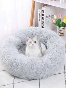 Soft Pet Sofa Bed For Small, Medium Dogs - Cozy Kennel And Cat Nest With Plush Cushioning - Multicolor - View 5