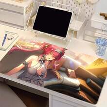 'Mouse Pad Wuthering Waves Lupa Extended Desktop Mat Kawaii Computer Accessories Mouse Mat Anime Girl Mousepad Gamer Rubber Pads' - TK-0000031460 - 查看 2