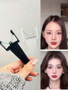 发根夹，自然蓬松发夹，蓬松卷发夹刘海夹，发根增厚发夹，女士卷发固定造型夹，时尚蓬松卷发器 - 彩色 - 查看 1