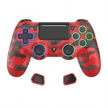 DATA FROG Bluetooth-Compatible Wireless Controller For PS 4 Slim Pro PC Vibration 6-Axis Motion Sensor Joystick Gaming Gamepad - Multicolor - View 16