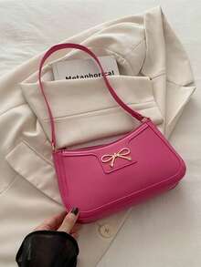 Classic And Stylish Solid Color Quilted PU Leather Tote Bag, Women's Multi-Functional Dome Tote Crossbody Bag, Minimalist Travel And Vacation Handbag, Business Commuting Briefcase Shoulder Bag, Tote Bag, Women's Tote Bag, Designer Handbag, Clutch Bag, Oversized Tote Bag, Handbag, Women's Handbag, Women's Evening Bag, Tote Shoulder Bag, Crossbody Bag, Shell Bag, Women's Solid Color Multi-Functional Tote Bag, Simple Multi-Pocket Large Capacity Student Crossbody Bag, New Casual Travel Vacation Shopping Handbag & Shoulder Bag, Perfectly Suitable For Beach, School, Workplace And Daily Use. - 紅色 - 查看 1