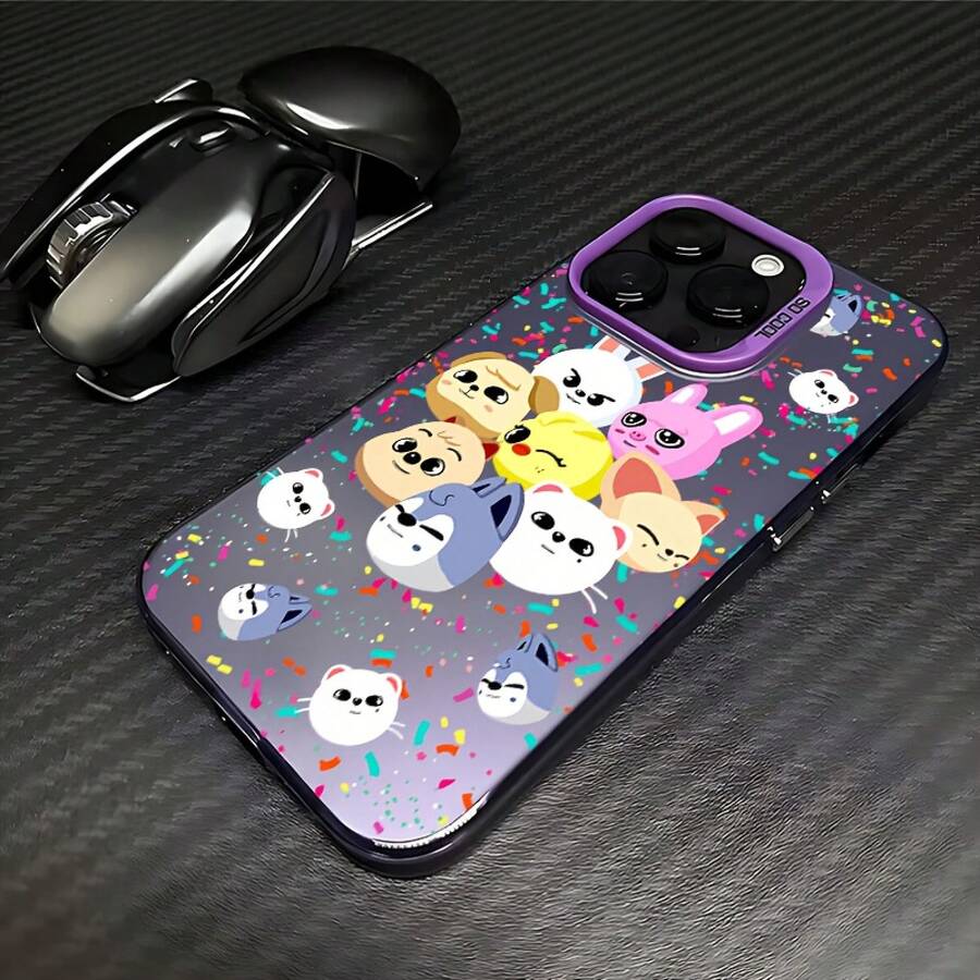 Cute Cartoon Boy Group Image S-SkzooS-O K-Kpop Stray Phone Case Compatible With 17 16e 16 15 14 13 12 11 Mini Pro Max Air X XR XSMAX 8 7 Plus Anti-Drop Matte Back Cover. Christmas Accessoriesphone Cases Holiday Limited Edition Christmas Phone Case 16 Promax Case Holiday Special Offer Christmas Decorations For Home Christmas 17 Pro Max Case Custom Phone Case Fall 16 Case Thoughtful Christmas Add A Festive Touch 17 Pro Max Christmas Gifts Recommendation Suitable For Gifting To Lovers The Last Chance Of Christmas And Family Great For Holiday Parties Exquisite - 混合顏色 1 - 查看 1