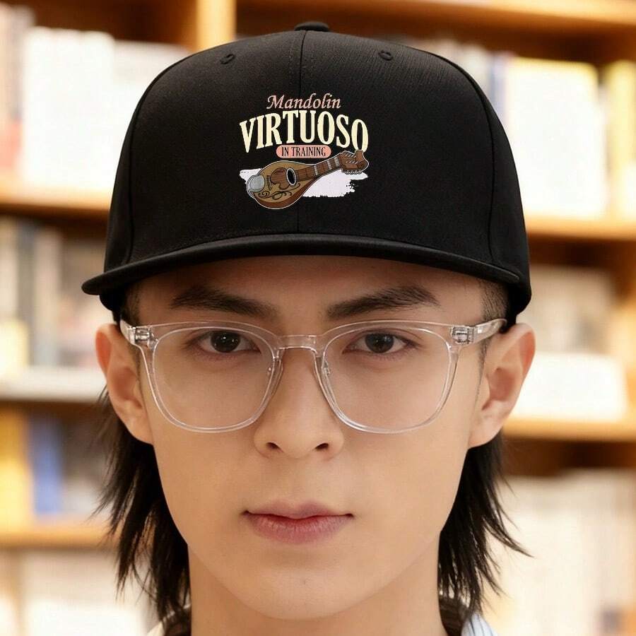 Men Baseball Cap - Black - View 1