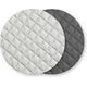 Ecommerc3 Reversible, Lightweight, And Durable Quilted Bedspread - Adjustable Bedspread, Easy To Put On And Super Padded, Ideal For Different Size Beds. 100% Made In Spain - Gris/Antracita - View 8