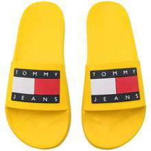 Tommy Hilfiger Slides - Yellow - View 4