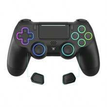 DATA FROG Bluetooth-Compatible Wireless Controller For PS 4 Slim Pro PC Vibration 6-Axis Motion Sensor Joystick Gaming Gamepad - Multicolor - View 14
