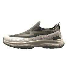 Men's Slip-On Shoes 2025 New Lightweight Breathable Comfortable Soft Sole Non-Slip Waterproof Outdoor Hiking Casual Shoes - Gray-green - View 4