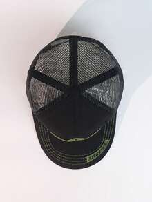 1pc Comfortable Baseball Cap With Star Embroidery, Breathable Adjustable, Country Style Sun Hat, Suitable For Farm Work, Festivals And Celebrations - Pentagram - View 8