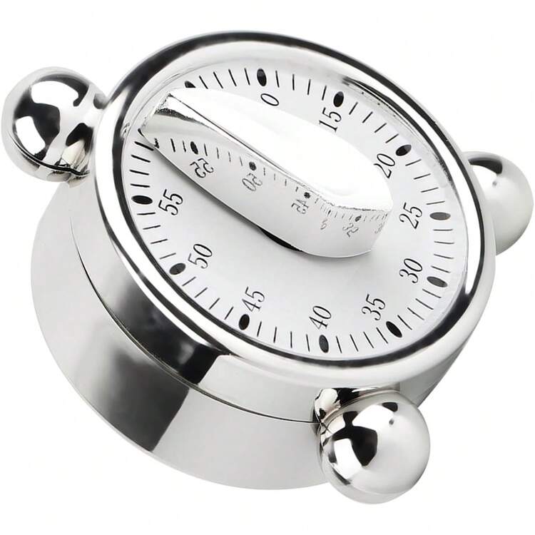 Reloj Despertador con Temporizador Mecánico de Cocina para Cocinar Recordatorio de Horneado - 1 - Añade 4