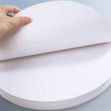 20 Stücke schwarze runde Pappe, verwendet für DIY Malerei/Skizzieren und Handwerksarbeiten, sowie als Dekorationsartikel für Aktivitäten. Perfekt für Kunsthandwerk, Büromaterial, Nähen und Papierkunstwerkzeuge - hochwertige Papiermaterialien. - 20 weiße - Übersicht 8